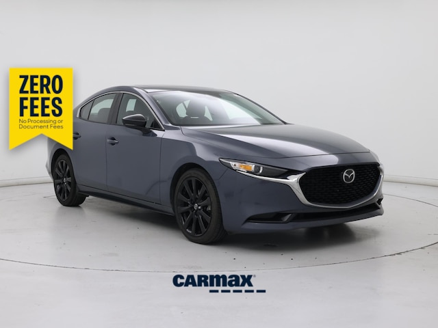 Blue 2023 Mazda MAZDA3 2.5 S Carbon Edition Sedan FWD Sedan Front-Wheel Drive Automatic