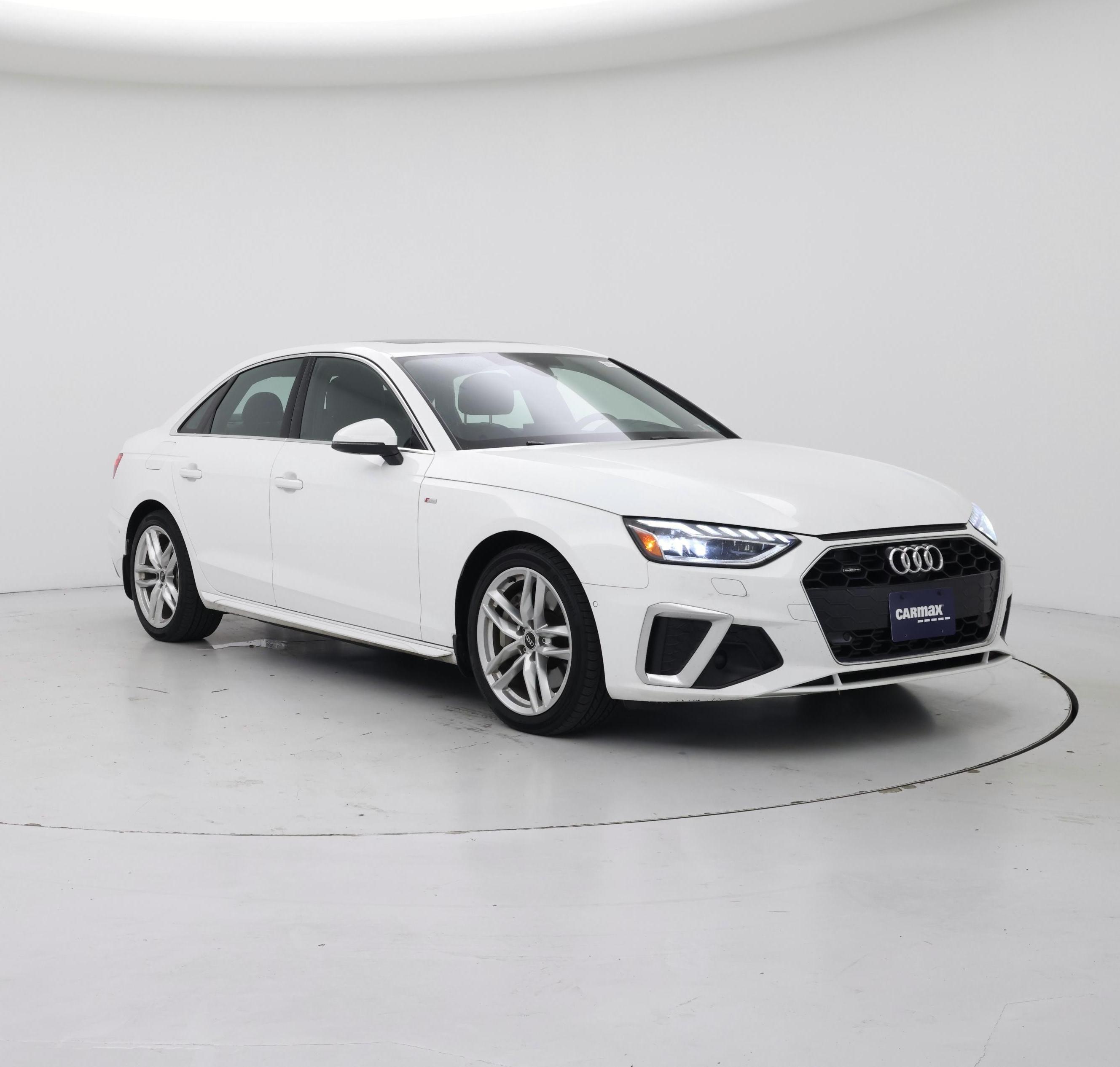 White 2022 Audi A4 Sedan All-Wheel Drive Automatic