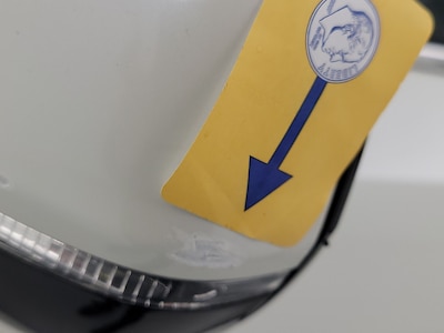 Mirror Driver Side Cosmetic Imperfection