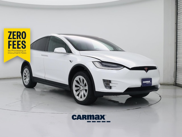 White 2020 Tesla Model X SUV / Crossover All-Wheel Drive Automatic