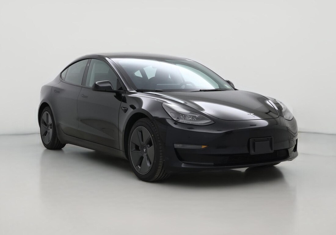 2022 Tesla Model 3 Long Range All-Wheel Drive in Black — CarMax photo