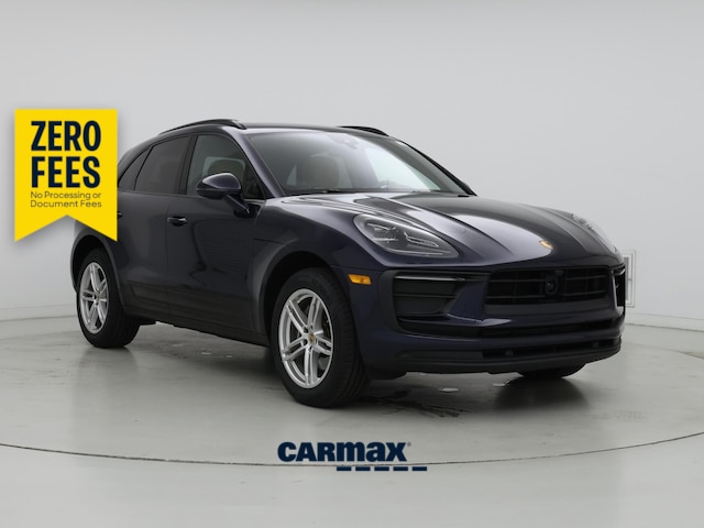 Blue 2023 Porsche Macan SUV / Crossover Automatic