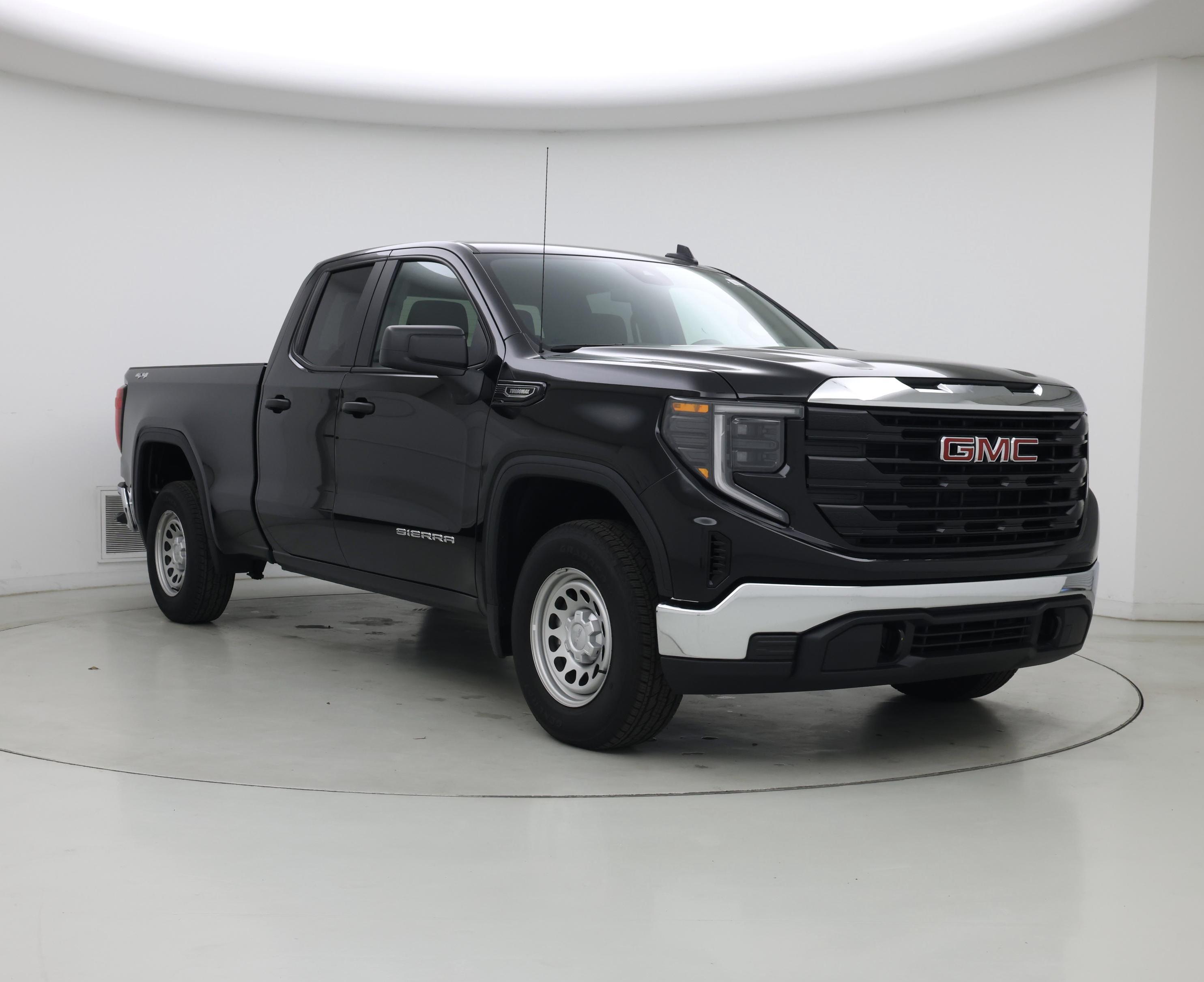 Black 2025 GMC Sierra 1500 Pickup Truck Four-Wheel Drive Automatic