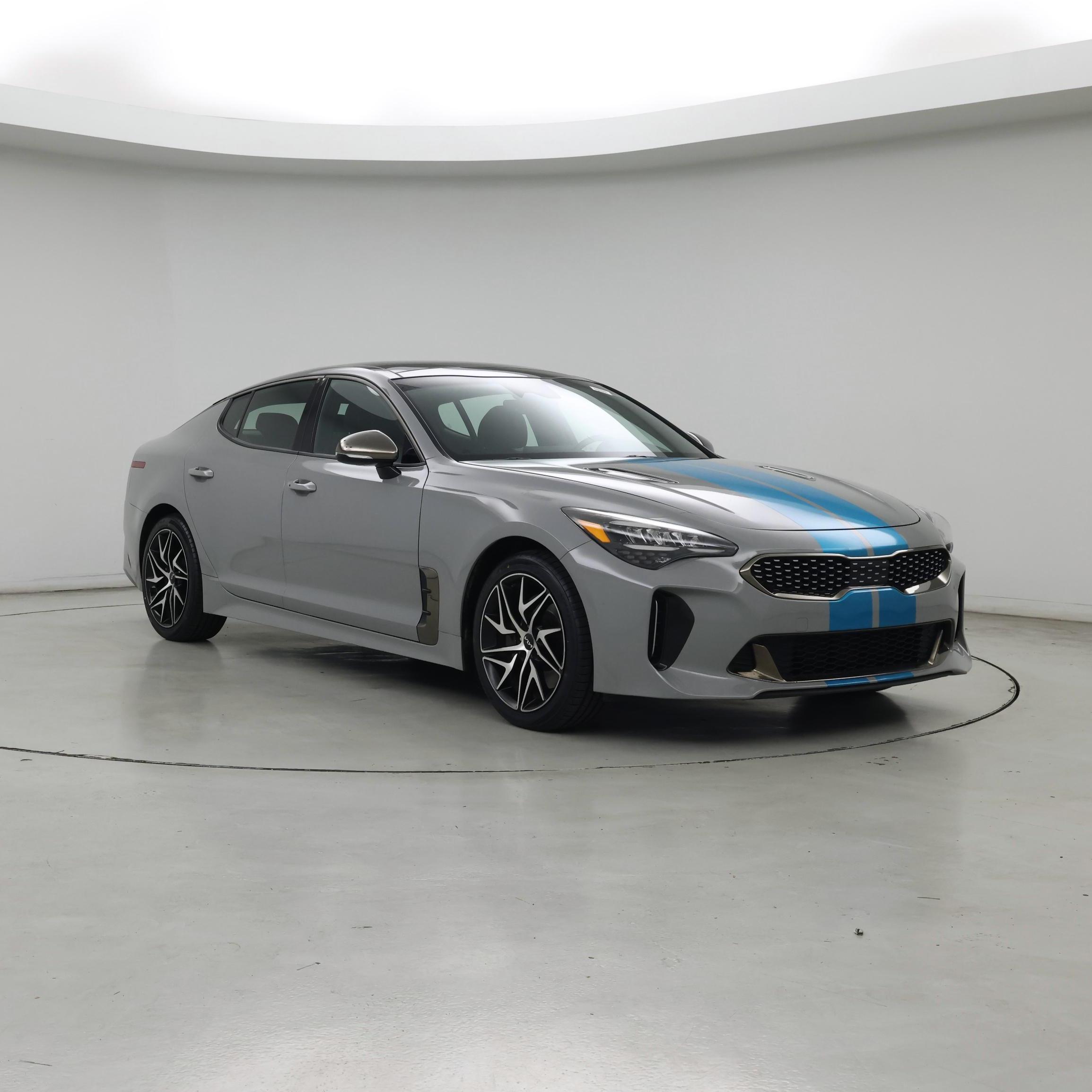 Gray 2023 Kia Stinger Sedan Rear-Wheel Drive Automatic
