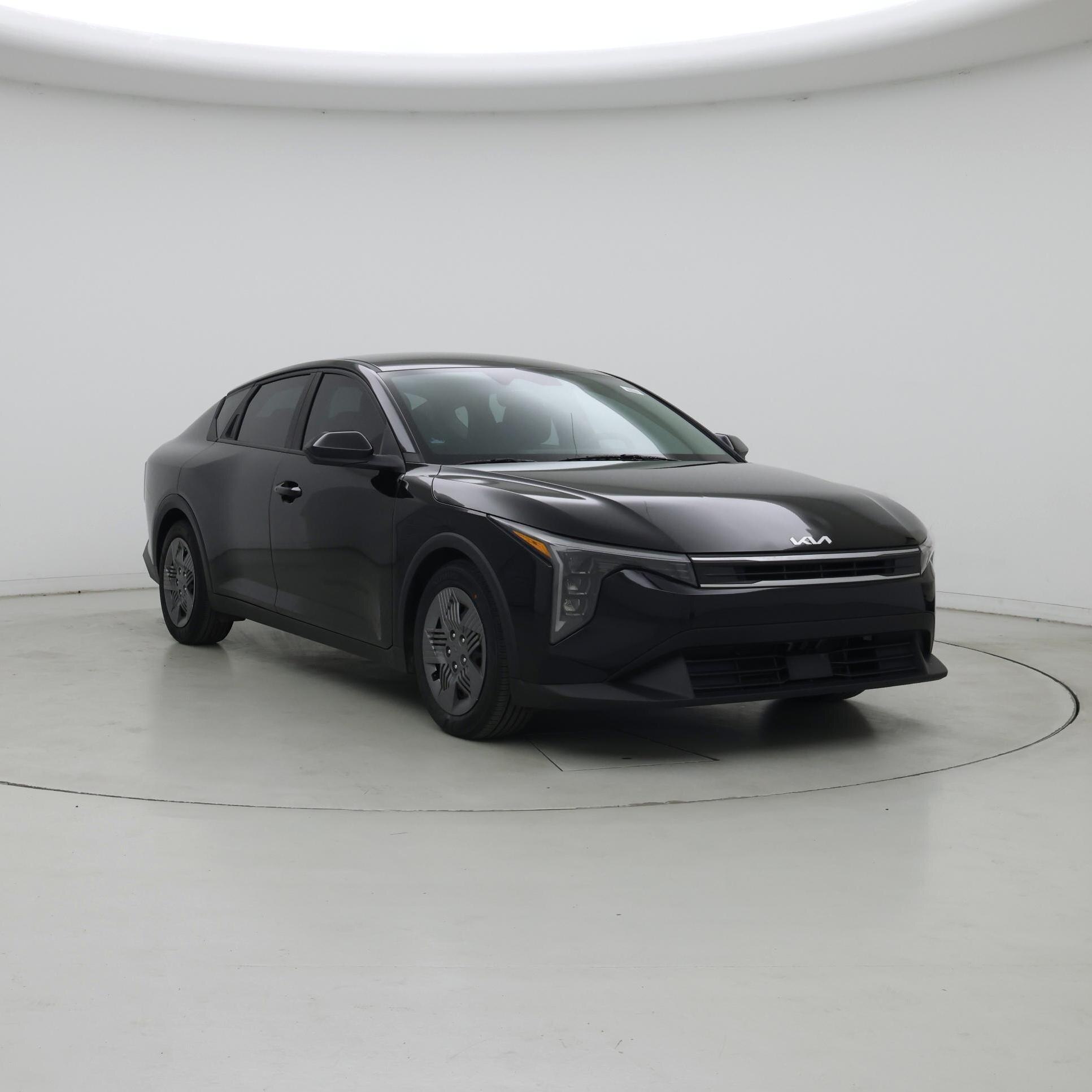 Black 2025 Kia K4 LX FWD Sedan Front-Wheel Drive Automatic