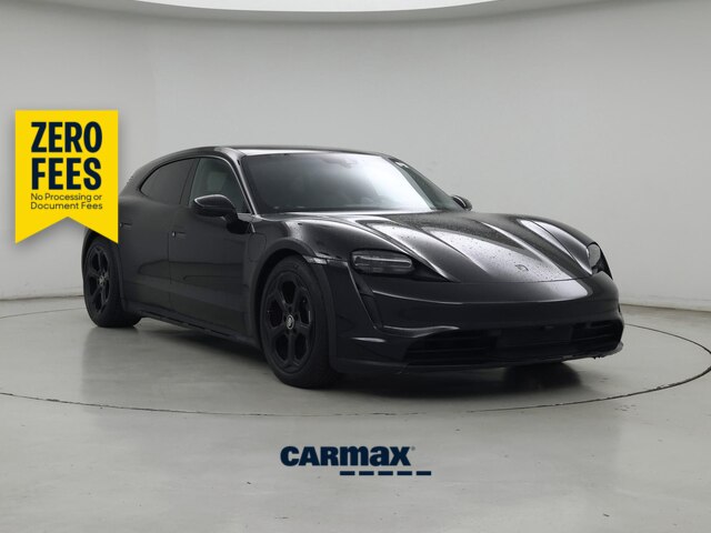 Black 2022 Porsche Taycan Wagon All-Wheel Drive Automatic