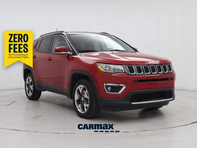 Red 2020 Jeep Compass SUV / Crossover Four-Wheel Drive Automatic