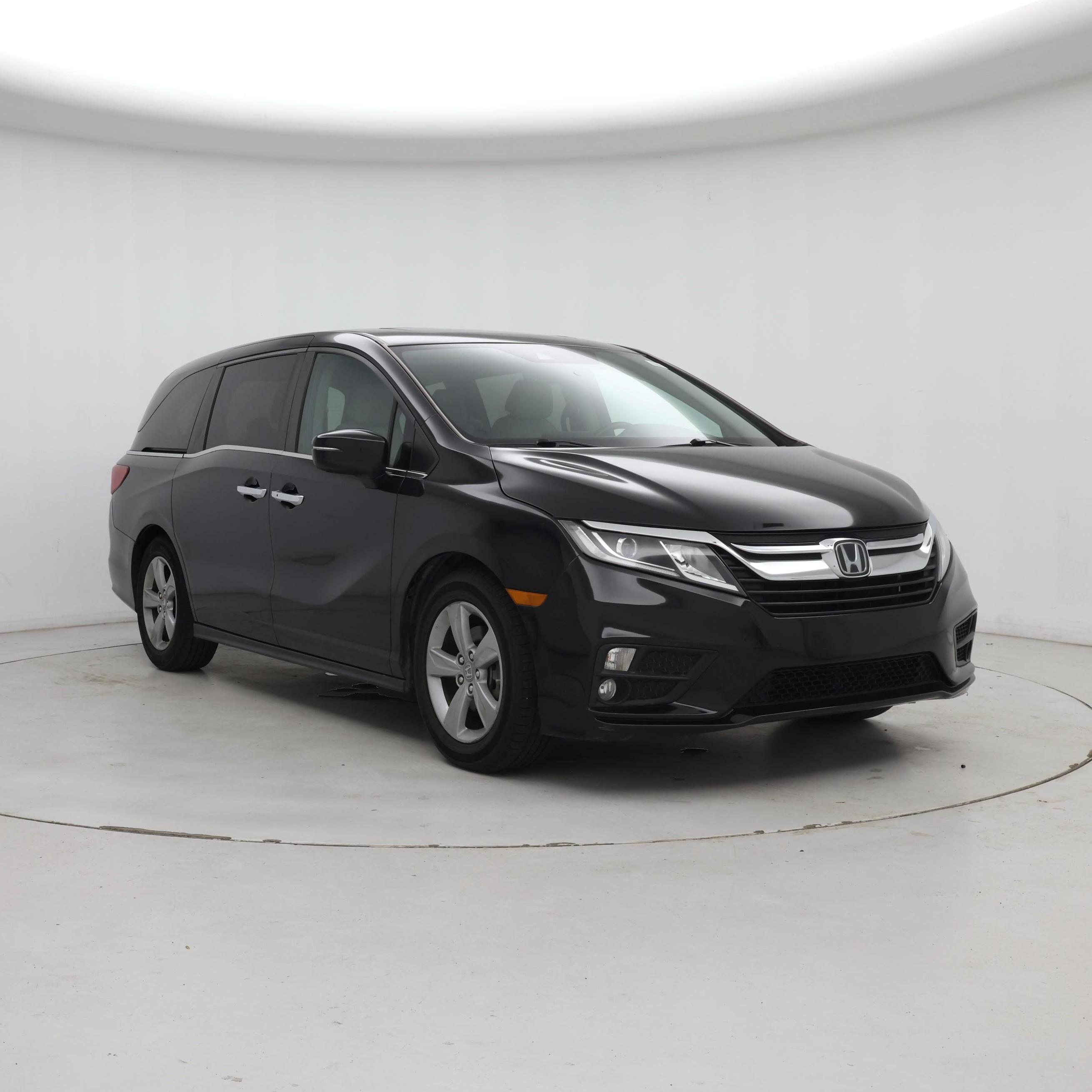 Black 2019 Honda Odyssey Minivan Front-Wheel Drive Automatic