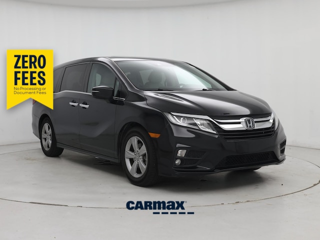 Black 2019 Honda Odyssey Minivan Front-Wheel Drive Automatic