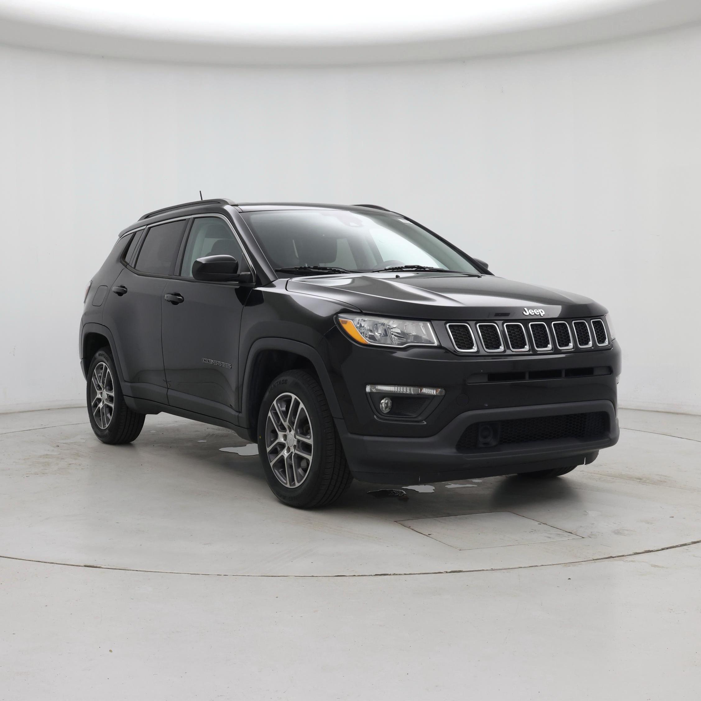 Black 2020 Jeep Compass SUV / Crossover Four-Wheel Drive Automatic