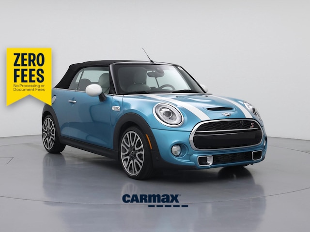 Blue 2019 MINI Cooper Convertible Front-Wheel Drive Automatic