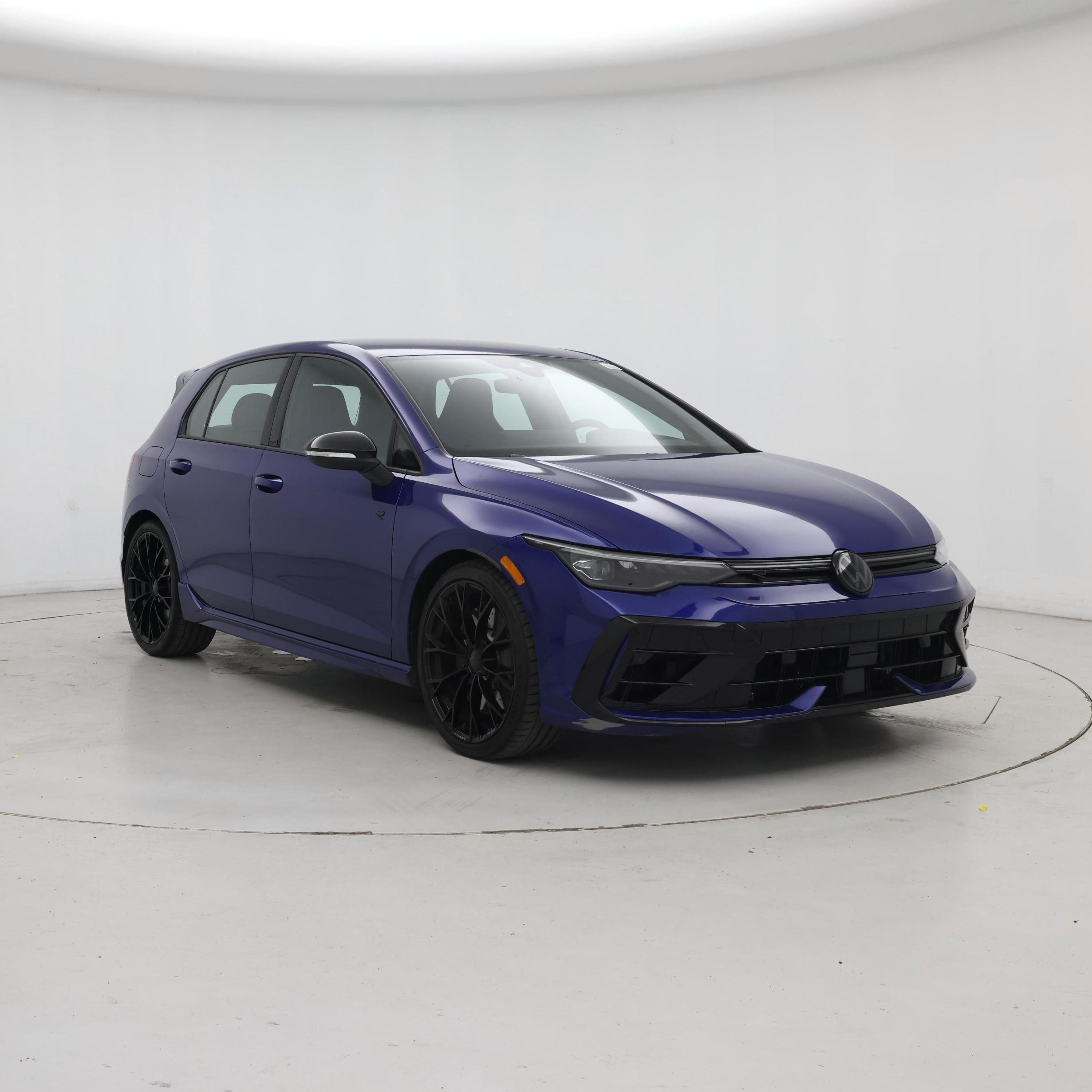 Blue 2025 Volkswagen Golf R Hatchback All-Wheel Drive Automatic