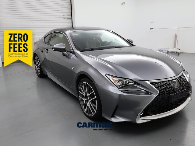 Gray 2018 Lexus RC Coupe All-Wheel Drive Automatic