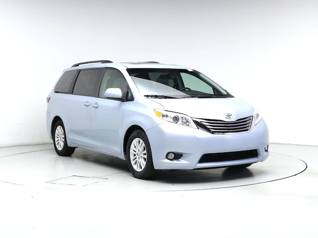 Blue 2015 Toyota Sienna XLE 7-Passenger Auto Access Seat Minivan Front-Wheel Drive Automatic