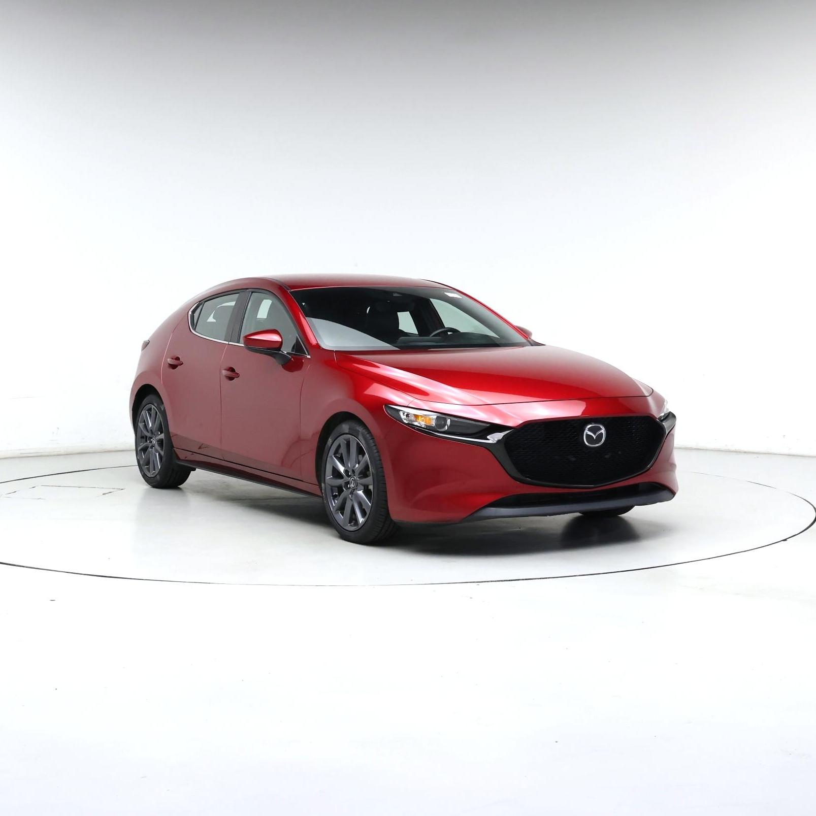 Red 2021 Mazda MAZDA3 Select Hatchback FWD Hatchback Front-Wheel Drive Automatic