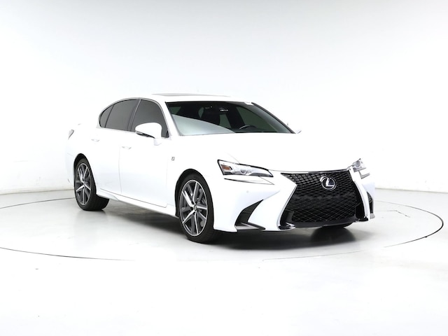 White 2017 Lexus GS 350 F Sport RWD Sedan Rear-Wheel Drive Automatic