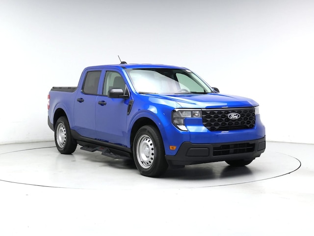Blue 2025 Ford Maverick XL SuperCrew FWD Pickup Truck Front-Wheel Drive Automatic