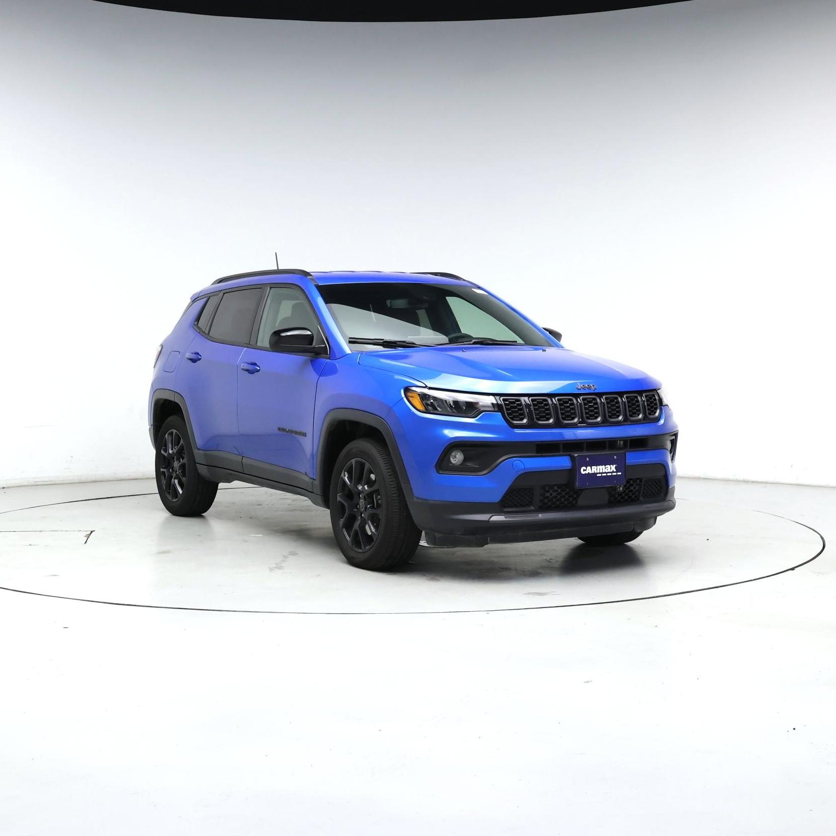 Blue 2025 Jeep Compass SUV / Crossover Four-Wheel Drive Automatic