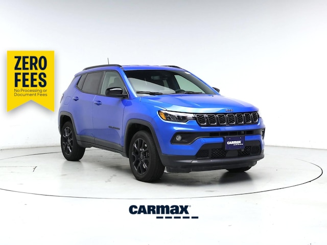Blue 2025 Jeep Compass SUV / Crossover Four-Wheel Drive Automatic