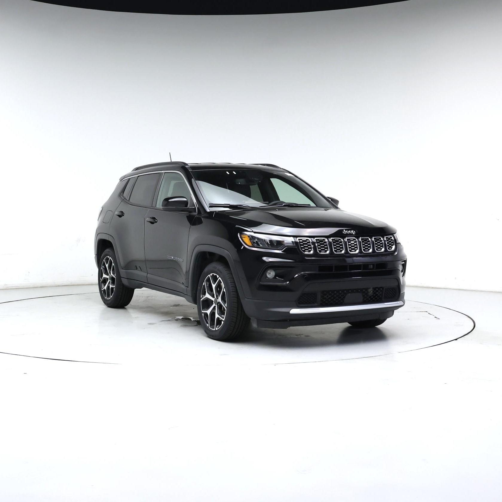 Black 2025 Jeep Compass SUV / Crossover Four-Wheel Drive Automatic