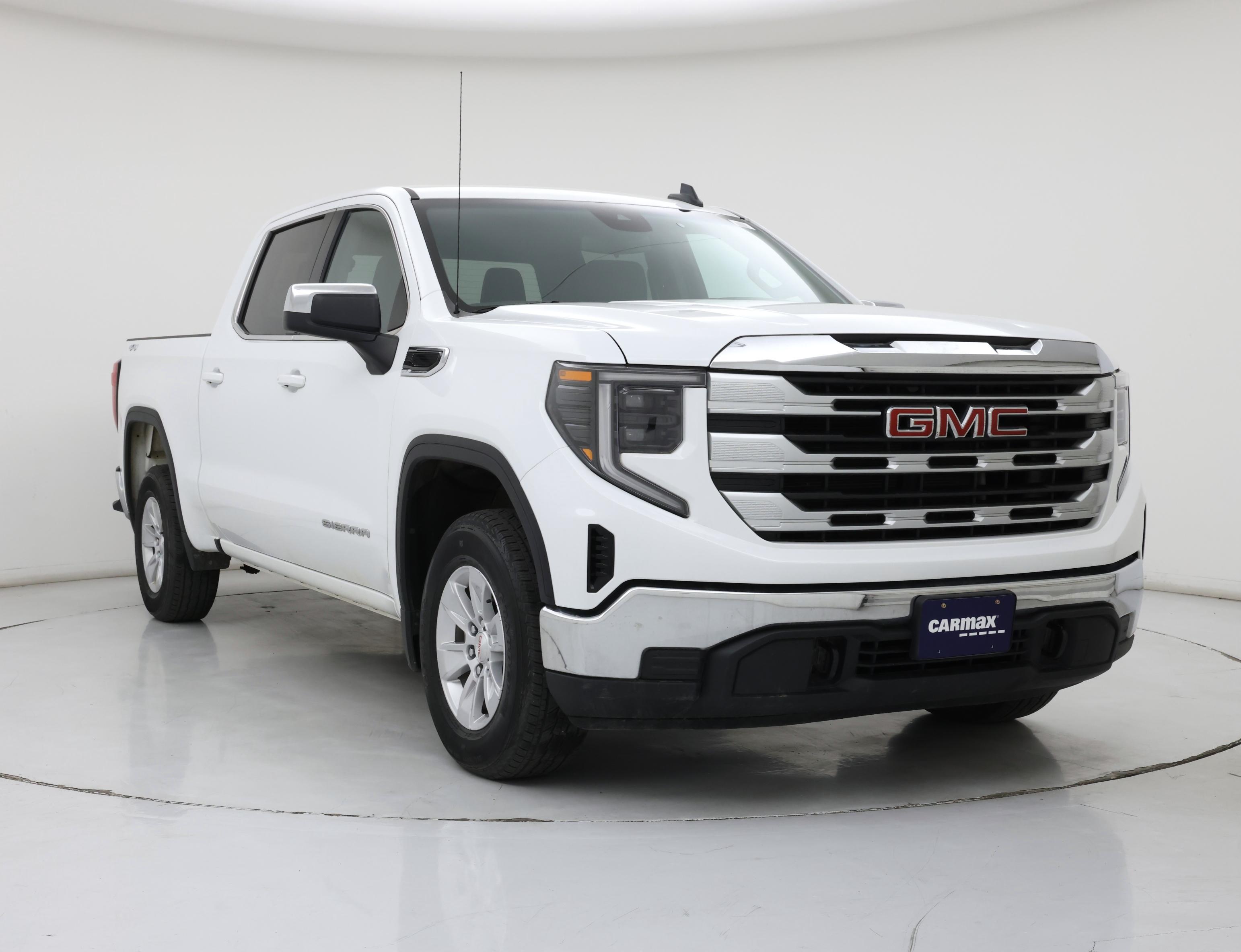 White 2022 GMC Sierra 1500 Pickup Truck Four-Wheel Drive Automatic