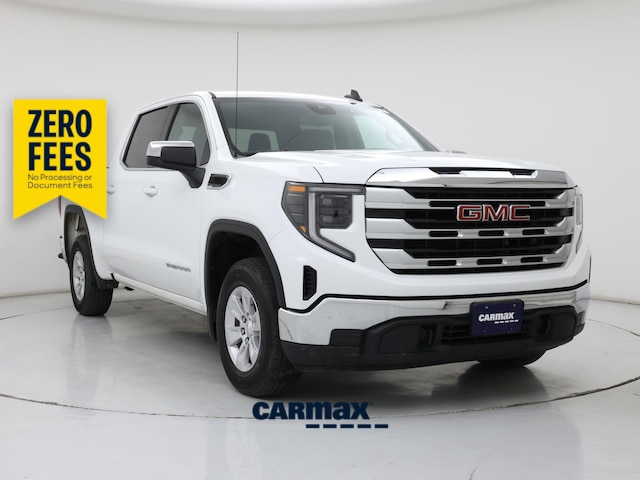White 2022 GMC Sierra 1500 Pickup Truck Four-Wheel Drive Automatic