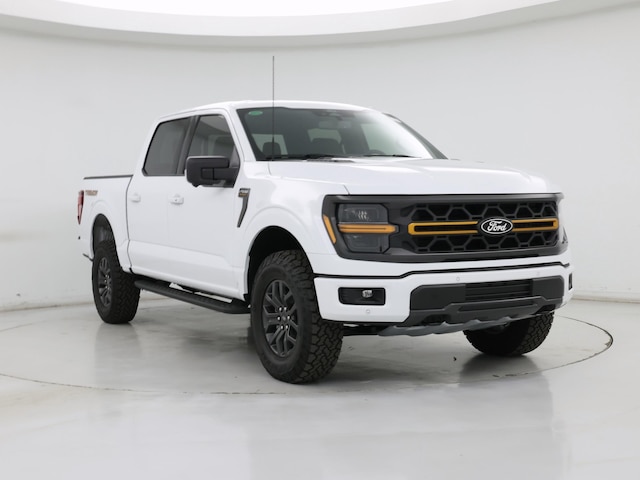 White 2025 Ford F-150 Tremor SuperCrew 4WD Pickup Truck Four-Wheel Drive Automatic