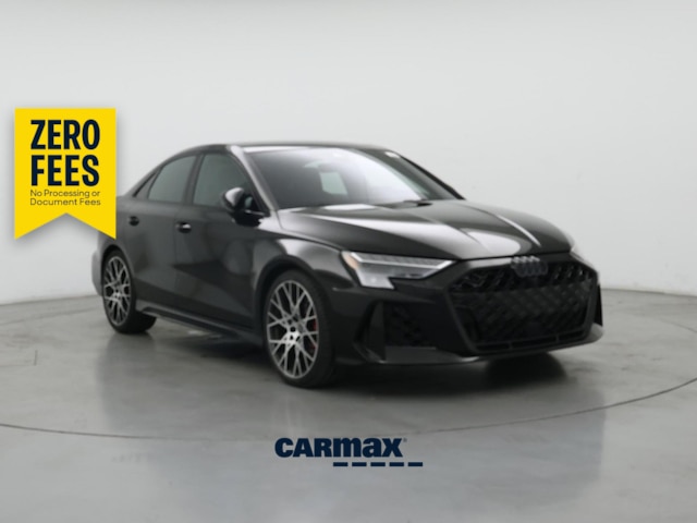 Black 2025 Audi RS 3 Sedan All-Wheel Drive Automatic