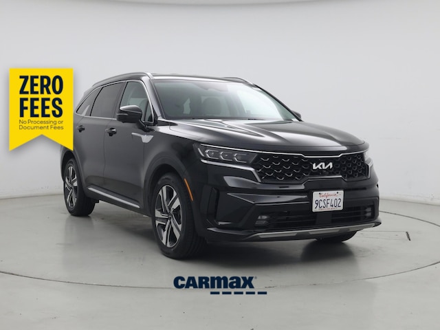 Black 2022 Kia Sorento Plug-In Hybrid SX Prestige AWD SUV / Crossover All-Wheel Drive Automatic