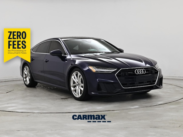 Blue 2021 Audi A7 Sedan All-Wheel Drive Automatic