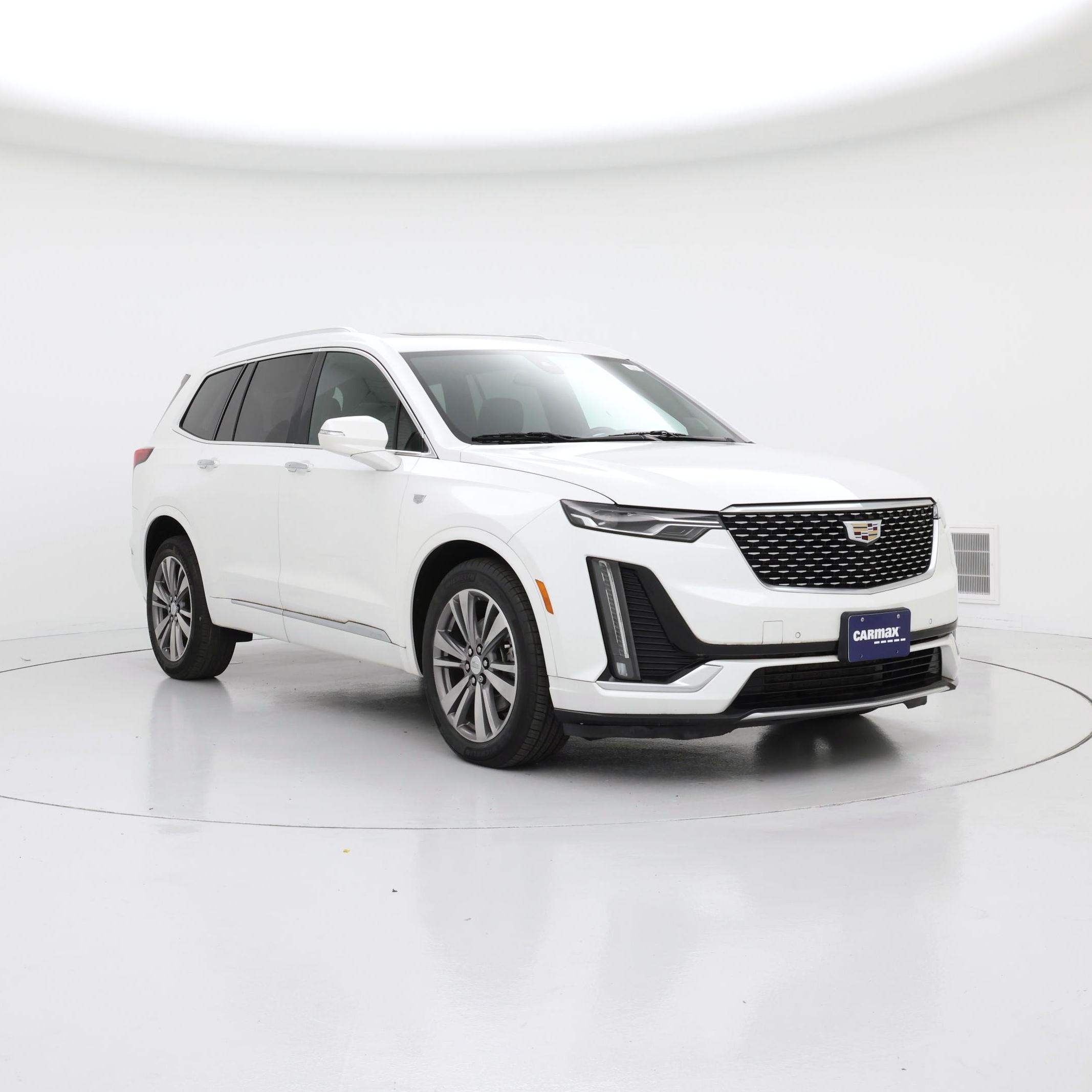 White 2021 Cadillac XT6 Premium Luxury AWD SUV / Crossover Four-Wheel Drive Automatic