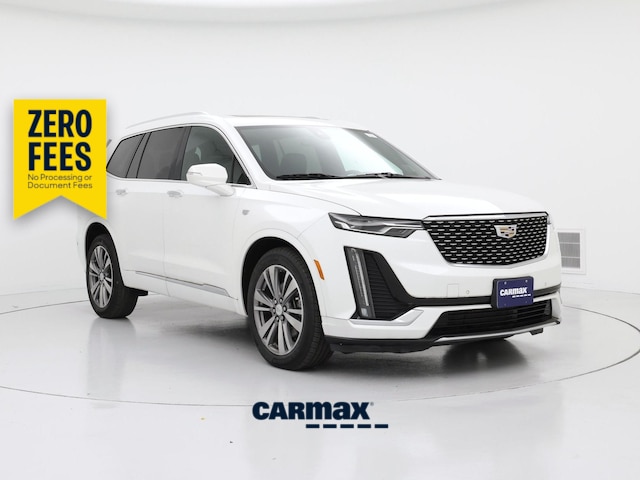 White 2021 Cadillac XT6 Premium Luxury AWD SUV / Crossover Four-Wheel Drive Automatic