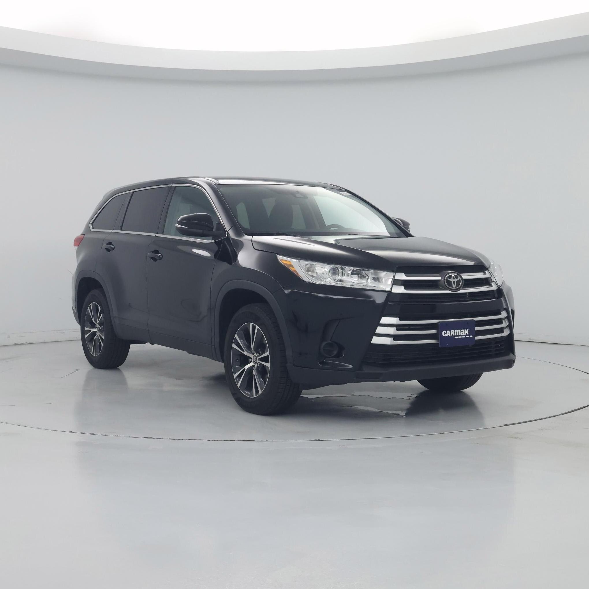 Black 2019 Toyota Highlander SUV / Crossover Front-Wheel Drive Automatic