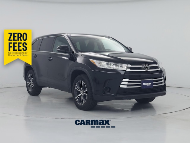 Black 2019 Toyota Highlander SUV / Crossover Front-Wheel Drive Automatic