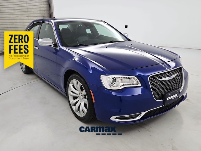 Blue 2018 Chrysler 300 Sedan Rear-Wheel Drive Automatic