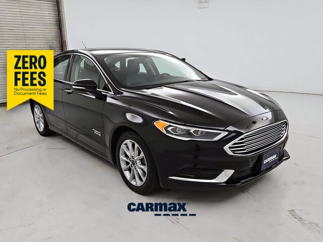 Black 2018 Ford Fusion Energi Sedan Front-Wheel Drive Automatic