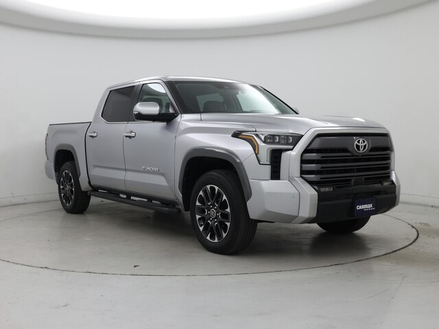 Silver 2024 Toyota Tundra Limited CrewMax Cab 4WD Pickup Truck Four-Wheel Drive Automatic
