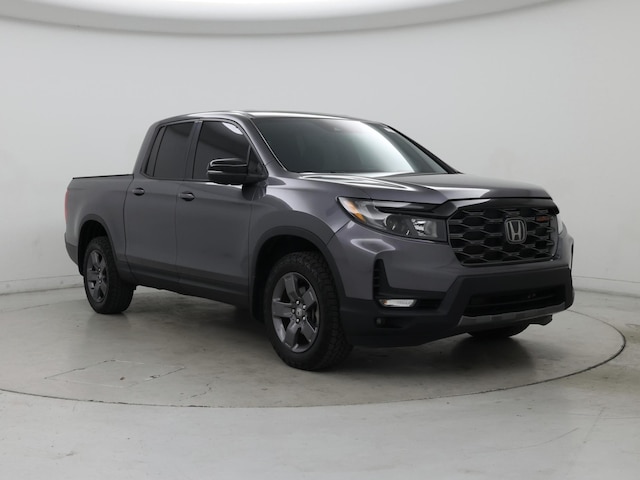 Gray 2024 Honda Ridgeline TrailSport AWD Pickup Truck All-Wheel Drive Automatic