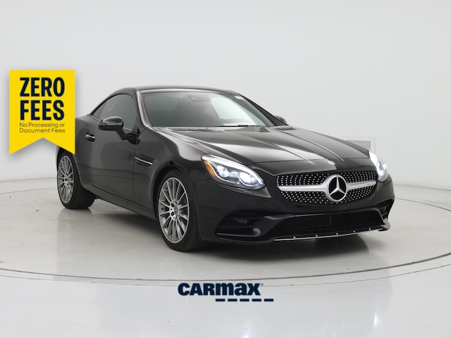 Black 2019 Mercedes-Benz SLC 300 RWD Convertible Rear-Wheel Drive Automatic