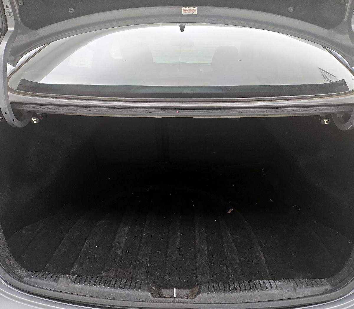 Trunk/Cargo (Seats Up)
