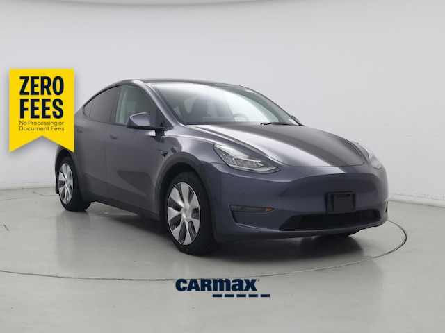 Gray 2023 Tesla Model Y Long Range AWD SUV / Crossover All-Wheel Drive Automatic