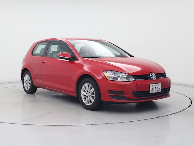 Red 2015 Volkswagen Golf TSI S FWD Hatchback Front-Wheel Drive Automatic