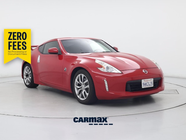 Red 2014 Nissan 370Z Coupe Manual