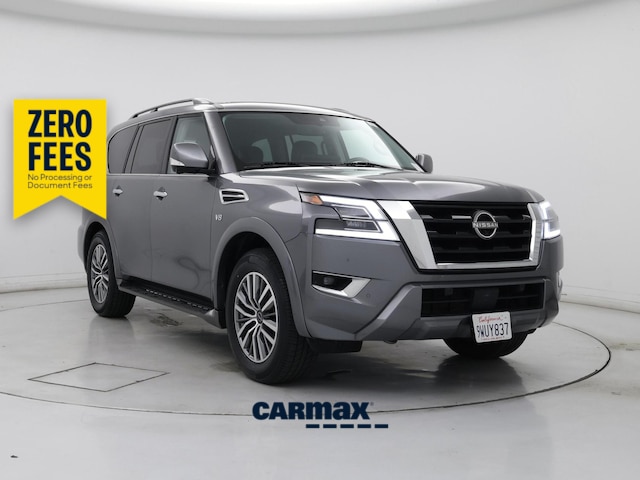 Gray 2021 Nissan Armada SL RWD SUV / Crossover 4X2 Automatic