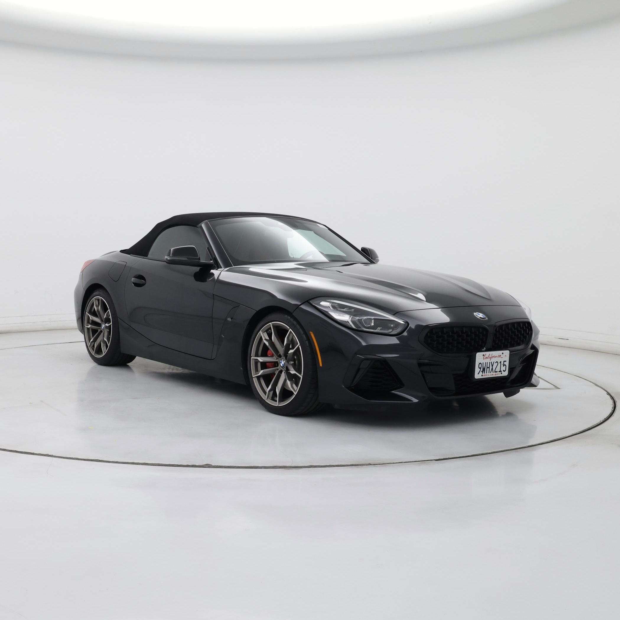 Black 2021 BMW Z4 Convertible Rear-Wheel Drive Automatic