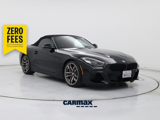 Black 2021 BMW Z4 Convertible Rear-Wheel Drive Automatic