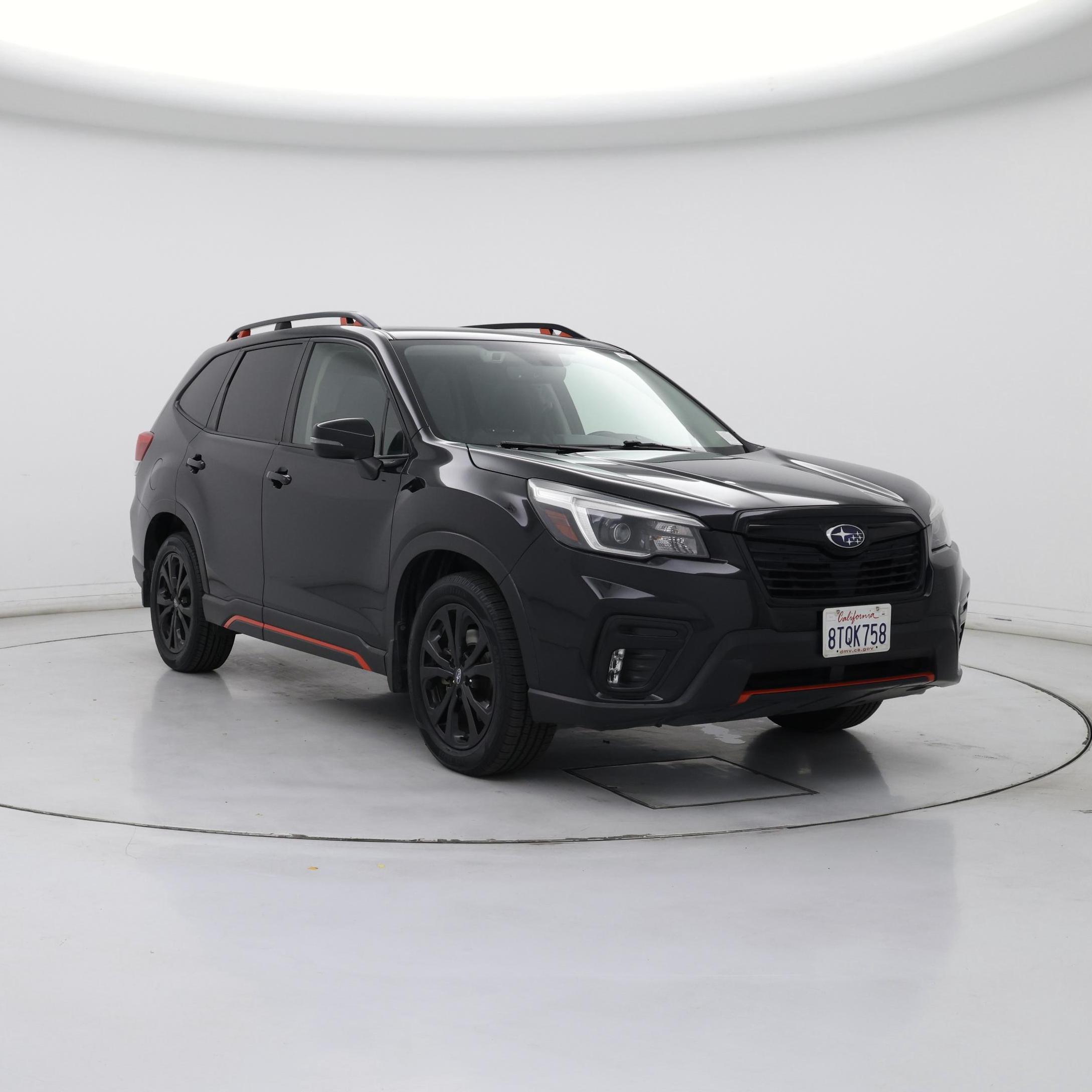 Black 2021 Subaru Forester SUV / Crossover All-Wheel Drive Automatic