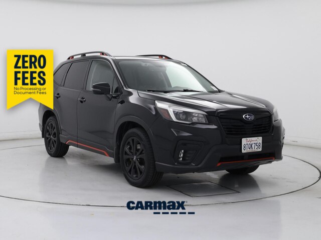 Black 2021 Subaru Forester SUV / Crossover All-Wheel Drive Automatic