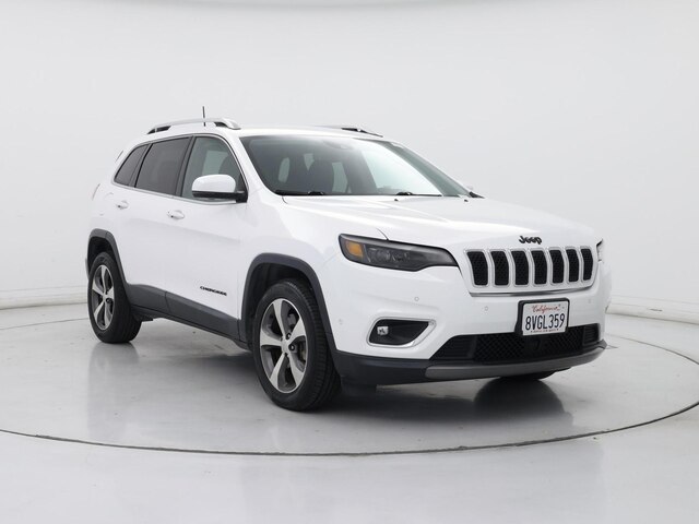 White 2020 Jeep Cherokee Limited FWD SUV / Crossover Front-Wheel Drive Automatic