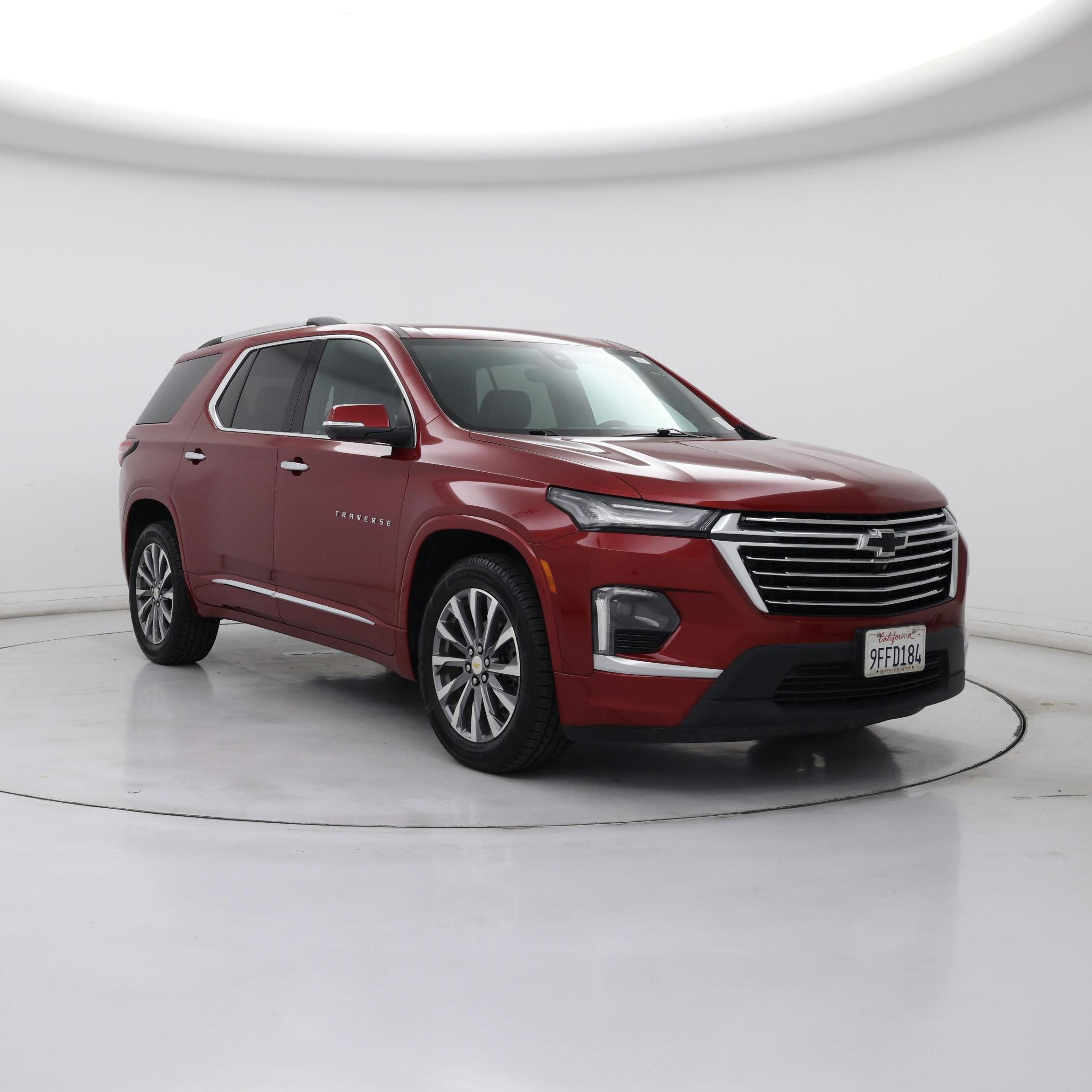Red 2023 Chevrolet Traverse SUV / Crossover Front-Wheel Drive Automatic